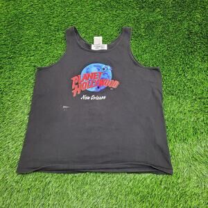 Vintage Planet-Hollywood Tank-Top XL 23x27 New-Orleans USA
